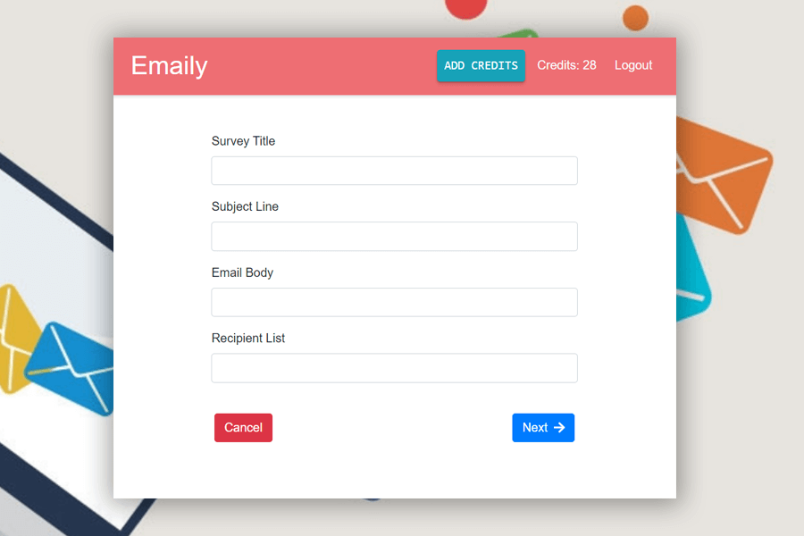 MERN Emaily web-app